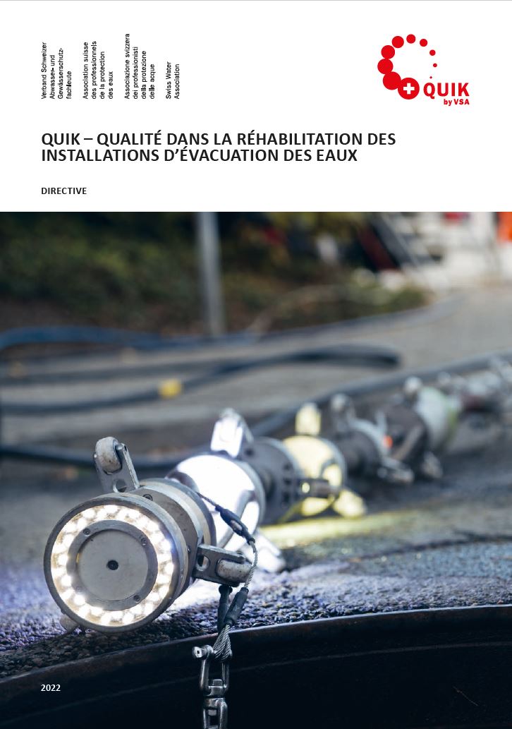 Qualité dans la réhabilitation des installations d’évacuation des eaux – Directive