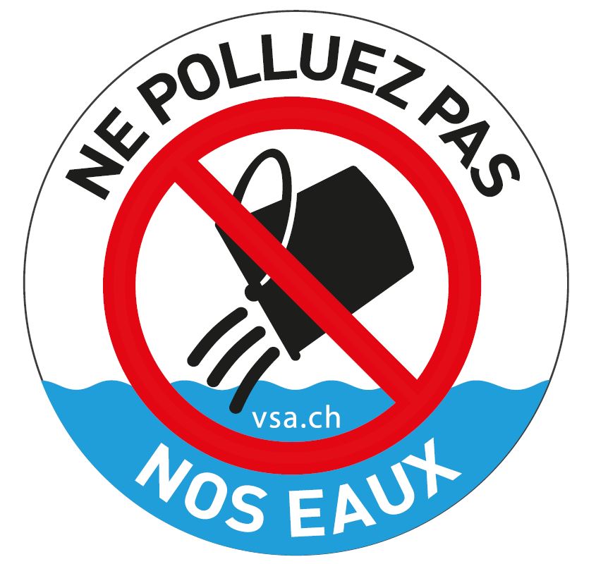 Plaquettes 'Ne polluez pas nos eaux' 