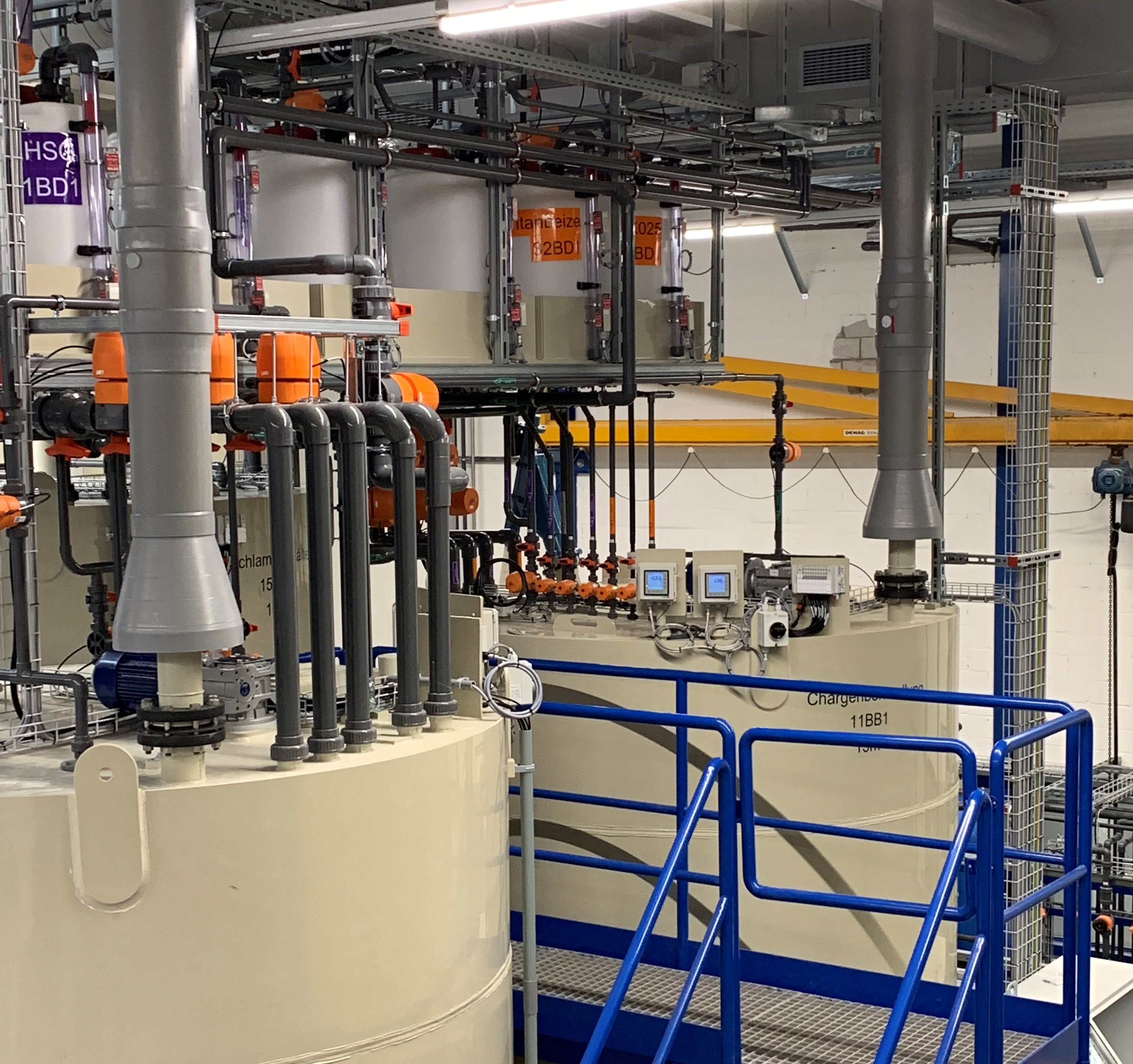 Betrieb und Unterhalt komplexer Abwasser vorbehandlungsanlagen F2