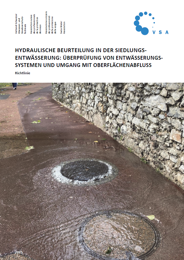 Richtlinie: Hydraulische Beurteilung in der Siedlungsentwässerung