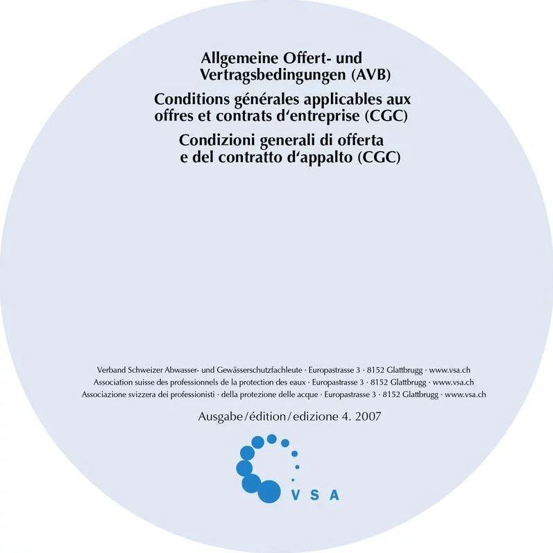 Licence : Conditions générales applicables aux offre et contrats d&rsquo;entreprise (CGC)