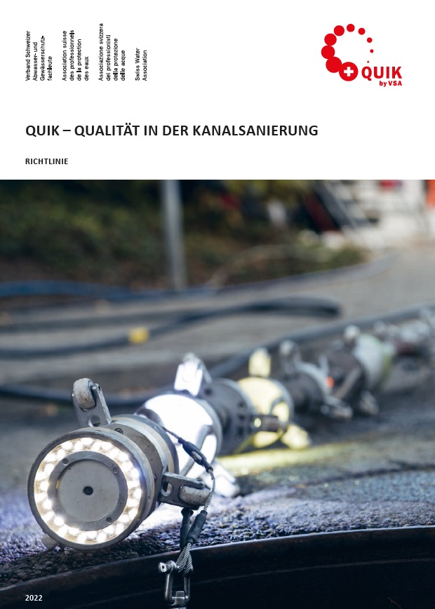 Richtlinie: QUIK – Qualität in der Kanalsanierung